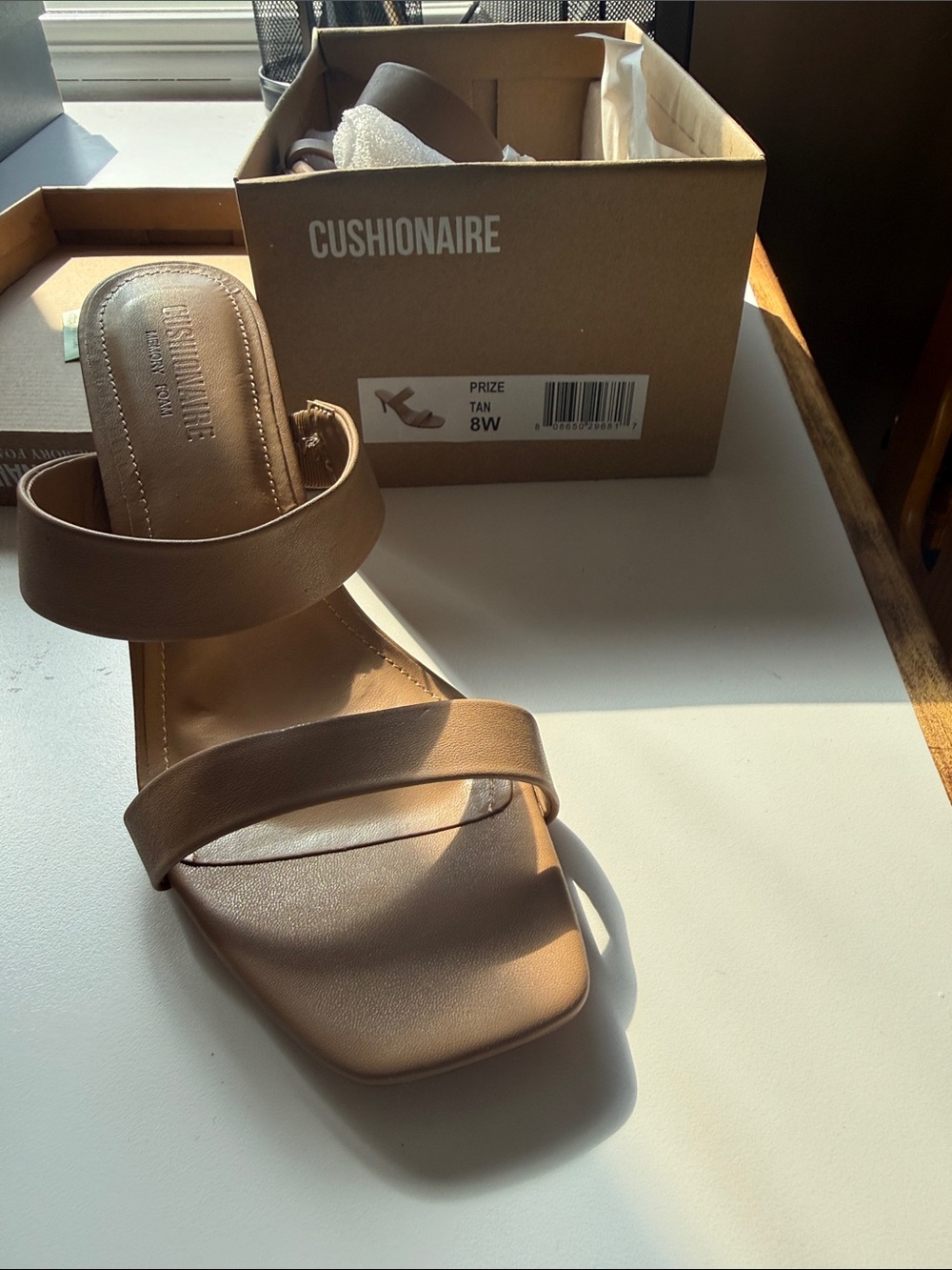 Tan Slide Sandals - Women's
